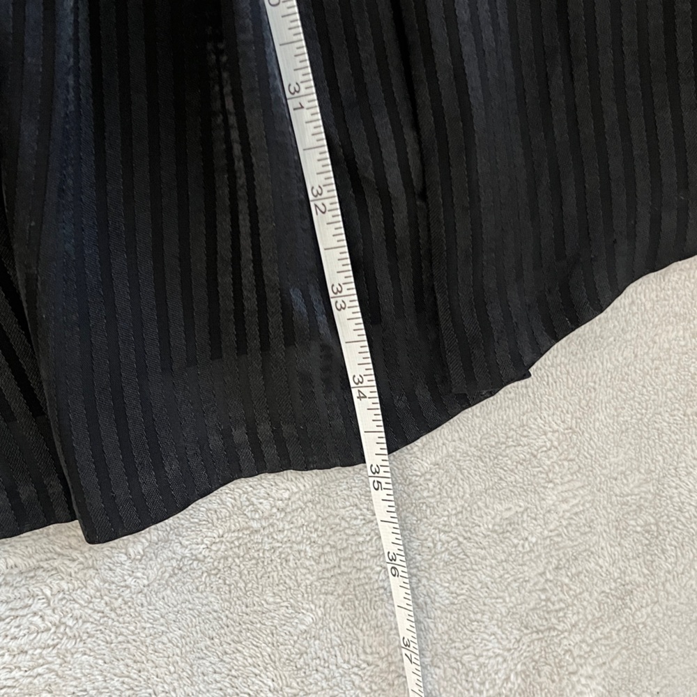 Rebecca Taylor Black Long Sleeve mini Dress - Picture 15 of 16